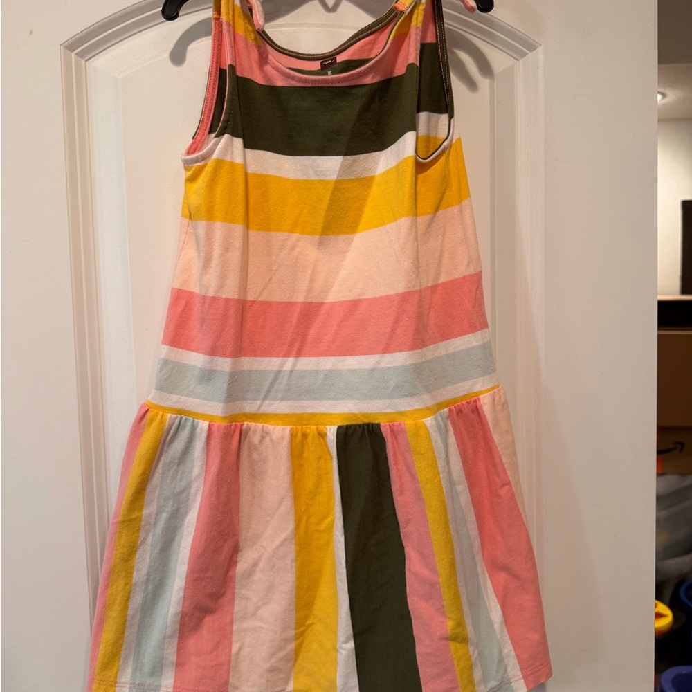Tea Collection Multicolor Striped Dress - size 5